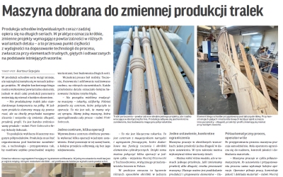Maszyna dobrana do zmiennej produkcji tralek